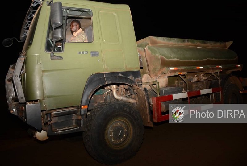 Gao : les FAMa escortent des véhicules en provenance du Niger.