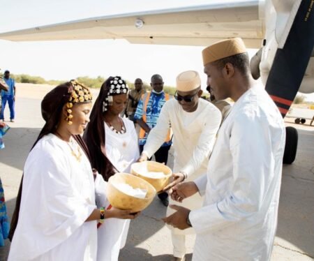 ACCUEIL POPULAIRE AU PREMIER MINISTRE A TOMBOUCTOU