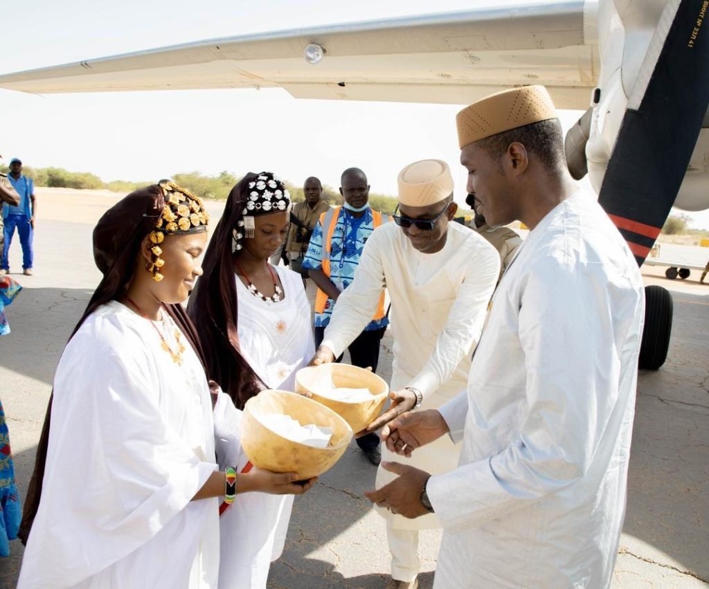 ACCUEIL POPULAIRE AU PREMIER MINISTRE A TOMBOUCTOU