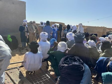 Kidal : Le Général Gamou sur le terrain pour réaffirmer la présence de l’État et soutenir les sinistrés.