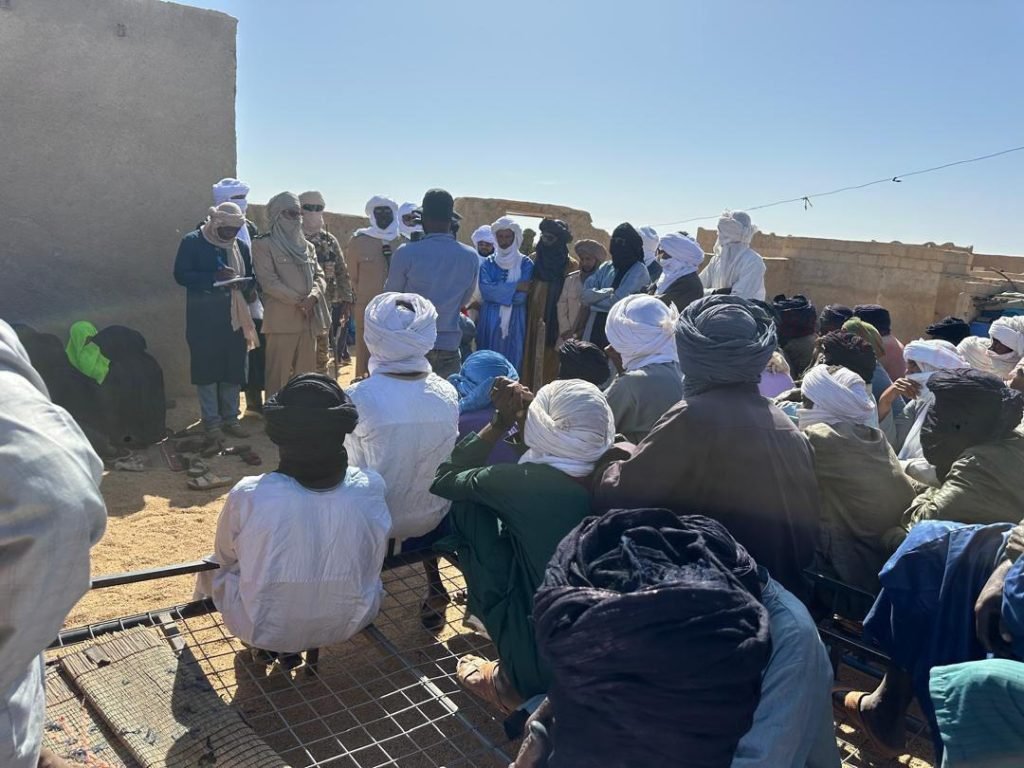 Kidal : Le Général Gamou sur le terrain pour réaffirmer la présence de l’État et soutenir les sinistrés.