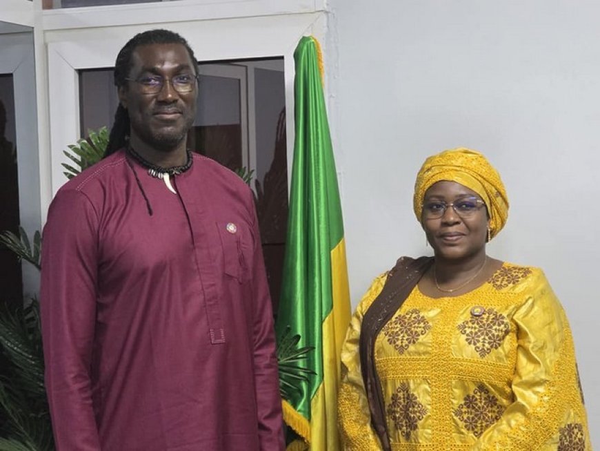 Mali-FAO : Le ministre Doumbia Mariam Tangara reçoit M. Dominique Koffy Kourou