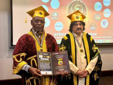 L’Inspecteur général Amadou KONATÉ élevé à la dignité de Docteur Honoris Causa à Kigali.