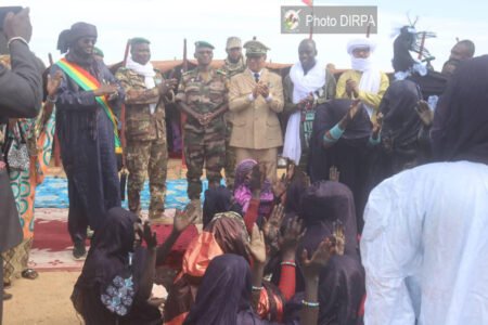 COMMEMORATION A KIDAL : deux ans sous le drapeau malien