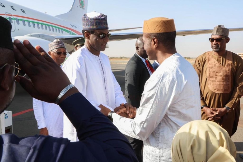 ARRIVÉE DU PREMIER MINISTRE DU NIGER A BAMAKO