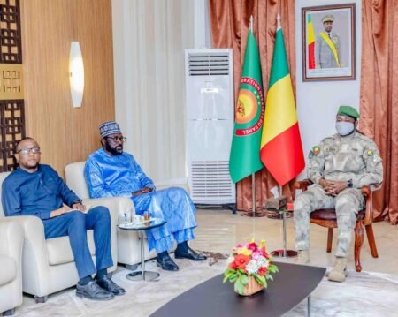 Coopération Mali-UA : Le Général Assimi GOÏTA reçoit le nouveau patron de la MISAHEL