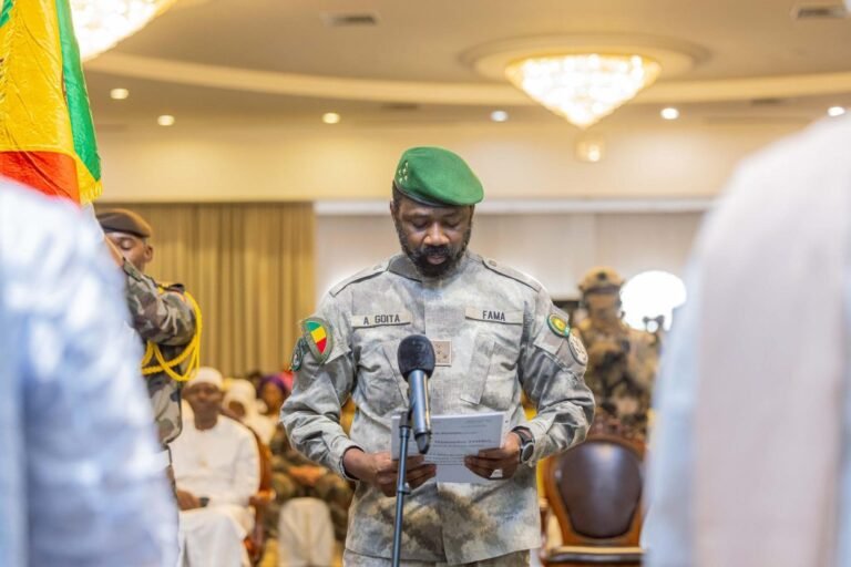 LE GÉNÉRAL D’ARMÉE ASSIMI GOÏTA L’A DÉCLARÉ FACE AU CORPS DIPLOMATIQUE, CONSULAIRE ET LES ORGAN : « Le Mali ne ferme aucune porte »« Le Mali est l’ami de tous ceux qui le souhaitent dans le respect de ses principes, de ses choix stratégiques et de ses intérêts vitaux »