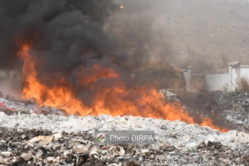 Office Central des Stupéfiant : plus de 43 tonnes de produits contrefaits détruits.